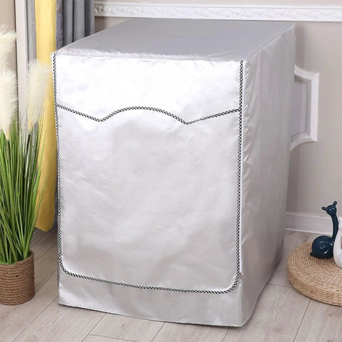 Heavy-Duty Washer and Dryer Cover for Front-Load Machines - Waterproof, Dustproof, UV Shield in indoor setting