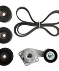 Premium Drive Belt Tensioner Idler Pulley Serpentine Kit For 05-10 Ford F150 And 09-14 Expedition With Big Block Engines To Fix Noisy Whining And Keep Your Ride Running Smooth Like New Without Any Dreadful Stops Or Screeching Sounds While Out On The. serpentine belt kit with pulleys and tensioner