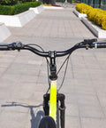 Ultra Light 31.8mm MTB Handlebar Aluminum Alloy 6061 Riser Bar Extra Long 780mm Matte Black mounted on bike