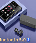 Kids Bluetooth MP3 Player With 80GB Memory, Portable HiFi Sound, MP3 And MP4 Support, built-in speaker and Bluetooth earbuds
