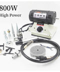 Rugged 800W Bench Grinder With Hella Strong Variable Speed Motor And Slick Flexible Shaft Handle For No Sweat Jewelry Polishing and Metal Detailing