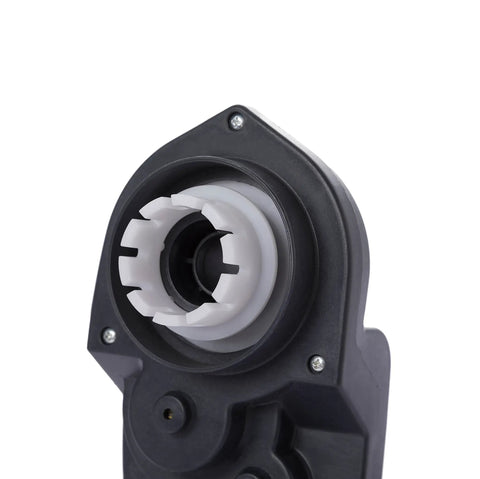 Close-up of the 24V Gearbox For Disney Princess Carriage Ride On Toy Pink showing front side with shaft hole, 22.3mm diameter, durable construction.