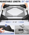 Beefed Up Heavy Duty Washing Machine Dolly With All Steel Frame Adjustable 21 To 29 Inch Width showing frame and adjustment