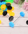 Colorful wheels with 50Pcs 2mm By 70mm Round Rod Axles For DIY RC Cars Trucks Boats And Helicopters Model Parts