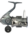 Stella C5000XG FK Spinning Reel Multi Color With Hagane Gear And Body Long Stroke Spool Titanium One Piece Bail side view