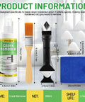 Caulk Remover Heavy Duty Formula With Penetration Power And Rapid Softening To Bust Down Stubborn Grout Residue Silicone Dissolver Easy Scrape Clean Up 6.76 Oz For Bathrooms And Kitchens, bottle and tools