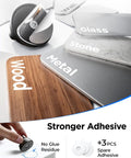 Six Pack Rotatable Cord Holder Set With 360 Degree Magnetic Clips for various surfaces including wood, metal, and glass