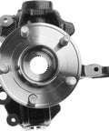 Front Left Wheel Hub Bearing And Steering Knuckle Assembly For Ford Focus 2012 2013 2014 2015 2016 2017 2018 2.0L FWD Preassembled Bolt On Replacement Part Easy Install Driver Side.