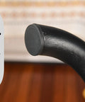 Close-up of Heavy Duty Hanging Egg Chair Stand anti-slip pad on curved base.
