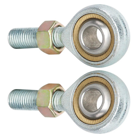 Two Piece 380mm 15 Inch Steering Tie Rod End Ball Joint Assembly With 10mm Bore For 110cc 125cc 150cc 200cc ATVs Dirt Bikes Go Karts Scooters Golf Carts And Buggy Beefy Heavy Duty DIY Replacement, two heim joints