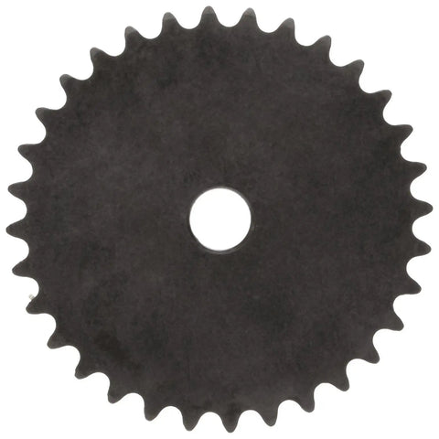 Roller Chain Sprocket For 25 Chain With Reboreable Type A Hub, Single Strand, 25 Teeth, 0.25 Inch Pitch, 0.375 Inch Bore