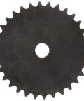Roller Chain Sprocket For 25 Chain Size With Quarter Inch Pitch Reboreable Type A Hub Single Strand 36 Teeth 0.375 Inch Bore