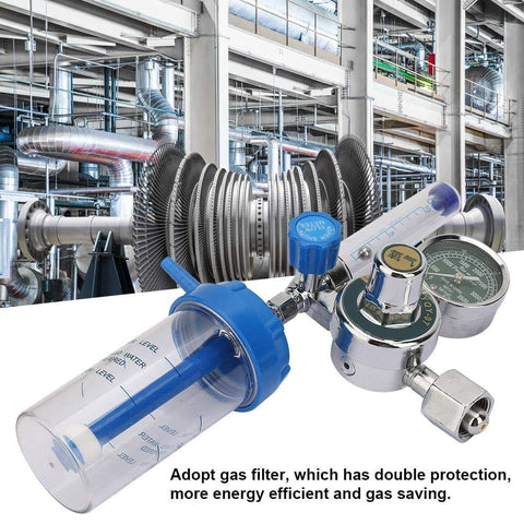 Pro Grade Oxygen Pressure Regulator With 0 To 100 MPa Air Flow Control Aluminum Alloy Body Durable Gas Reducer in industrial setting