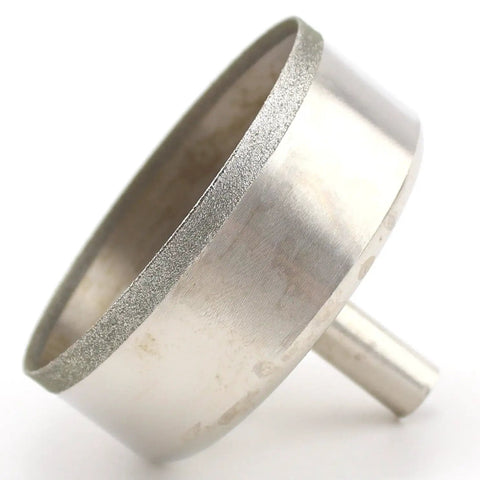 Pro Build 77mm Diamond Lapidary Drill Bit Core Saw Tool for Gemstone Jewelry Making, 77mm diameter with 10mm shank.