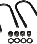 Leaf Spring Axle U Bolt Kit Heavy Duty Bolt On For Securely Attaching Leaf Springs To Vehicle Or Trailer Axle Easy Install Rugged Hardware