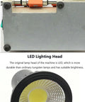 Top Shelf Metal Parts Duplicator With High Precision Hardware Cutter, LED lighting head and integrated machine design for improved durability.