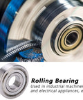 Premium Ycauty S6304z Stainless Steel Mini Bearings 10 Pack For Hot Rods And Heavy Machinery Ultra Quiet High Speed Low Noise Anti Rust Precision Gears, close-up of a mini bearing in use.