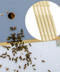 12 Pack Wooden Beehive Entrance Reducers For 10 Frame Hives, Beekeeping Supplies Keep Out Robbers Mice Moths, Regulate Warmth