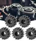 5 Pieces Steel Servo Spur Gears With 24 Tooth Internal Spline Module 0.8 Pro Grade Heavy Duty Industrial Gears For Precision Drive Systems