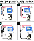 High Capacity 12V Li Ion Battery Pack With Charger And Bare Leads For RC Cars Boats And Robots, Plus LED Light Strips, wiring diagram