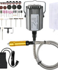 Beast Pro Grade Flex Shaft Grinder Kit With 780W Copper Motor Delivers 500 To 23000 RPM 1 Quarter Inch 3 Jaw Chuck set displayed