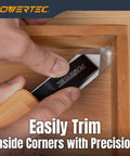 Slick Spear Point Chisel Plane Built Tough For Tight Corners And Narrow Angles ideal for precision trimming in narrow spaces.
