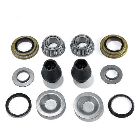 Tough As Nails King Pin Bearing Seal Rebuild Kit For Dana 60 Axles Packed With Timken Bearings Bushings Springs And Grease Seals Straight Drop Fit For Chevy Gm Dodge Ford Trucks