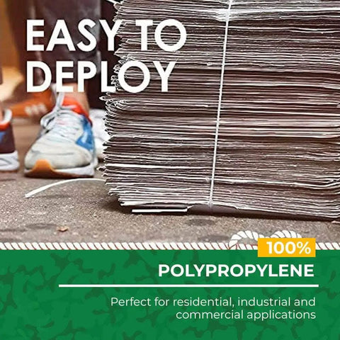 Heavy Duty Polypropylene Tie Twine For Bundling And Packing, Weather Resistant Pull Line, 100 percent polypropylene use