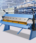 Hand Operated Sheet Metal Brake For 20 Gauge Mild Steel Bender With 1 To 24 Inch Capacity Desktop Pan And Box Style Removable Fingers