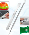 Ultra Thin 7 Piece Spudger Tool Kit For Electronics Repair Antistatic Pry Tools Plastic And Metal Opening Tools visible with devices