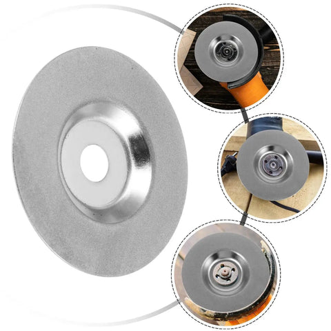 Knife Sharpener Wheel For Angle Grinder And Bench Grinder Pro Grade Razor Blade Sharpener Diamond Grinding Disc 600 Grit Carborundum