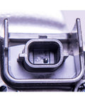 Close-up of the connector on the Beefed-Up Premium Alternator Replacement For Nissan Rogue 2014-2019, 100% New Components, OEM-Grade Quality.