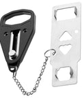 Portable Door Lock Security Kit For Home And Travel Privacy And Kid Safety Durable Door Latch That Prevents Entry Even With A Key