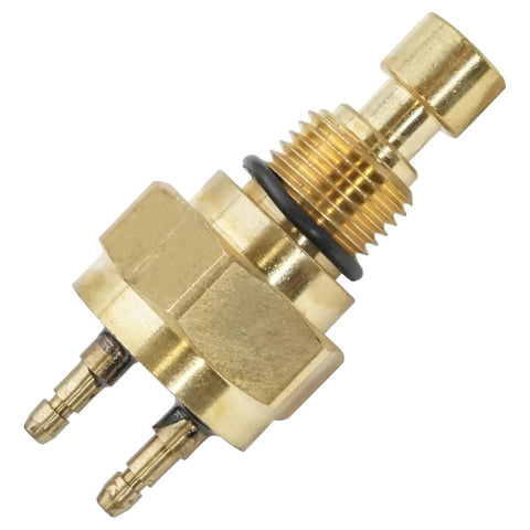 Fan Sensor Switch Compatible With Honda Shadow 750 VT750C 1983 And Other Honda CX And Ascot Models Plus Kawasaki Bayou 400 And Brute Force Mule 4X4 Series For Easy Ride Ready Cooling Control Replacement brass switch, 61.3 mm
