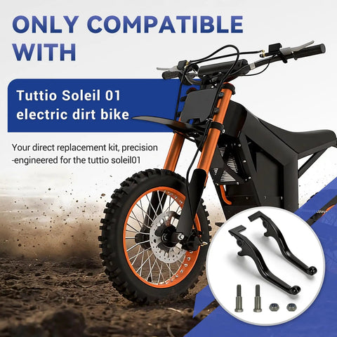 Electric Dirt Bike Hand Brake Lever Compatible With Soleil01 Tutto Tuttio E Bike Left Or Right Brake Handle Replacement Parts