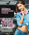 24 Piece DIY Tool Kit For Home, Office And Garage, Your Go To Handy Small Hand Tool Set With Storage Case For Quick Fixes