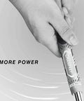 Grip held firmly on golf club, Premium Hybrid Golf Grips 13 Pack With Full Repair Kit For All Weather Performance, Gray Oversize