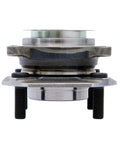 Front view of Front Wheel Bearing Hub Assembly For 2007 2012 Nissan Sentra No ABS 2.0L 4 Cylinder Front Left Or Right