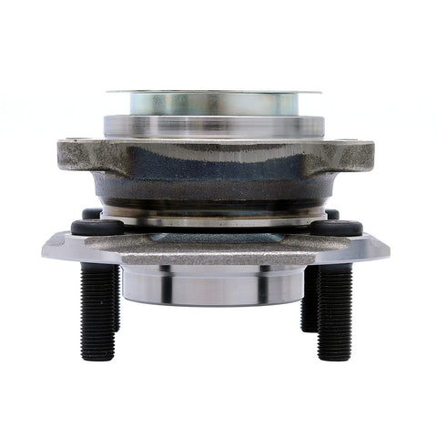 Front view of Front Wheel Bearing Hub Assembly For 2007 2012 Nissan Sentra No ABS 2.0L 4 Cylinder Front Left Or Right