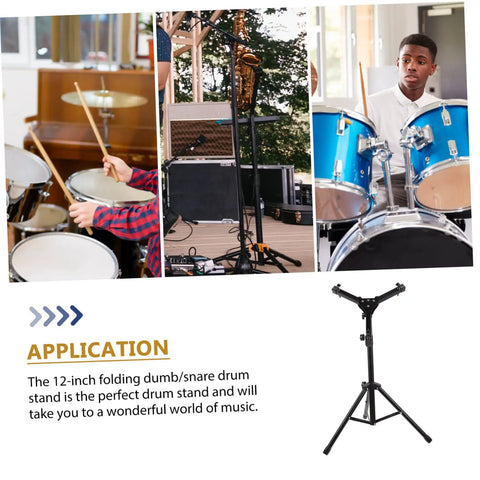 Heavy Duty Snare Drum Rack Built To Rock For Weekend Warriors And Pro Players Looking To Score Some Dope Percussion Gear With Kickass Alloy Stands Designed For Tight Stages And Home Jam Sessions with adjustable clamp.