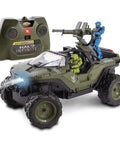 Halo Infinite RC Battle Hog UNSC Warthog With Master Chief And Spartan 2.4 GHz Remote Control Car with controller