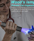UV Black Light Pet Lamp For Cats And Dogs Detect Ringworm And Urine Stains Easy At Home Skin Check Tool Vet Style Diagnostic