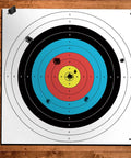 15 Pack Archery Target Paper For Backyard Practice 16 Inch With 10 Ring Design bow and arrow targets for hunting and practice