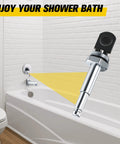 Push Button Diverter Replacement For RP5649 Delta 600 Series Single Handle Shower Valve Diverter Assembly next to a bathtub