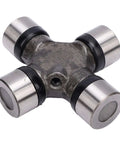 Heavy Duty U Joint Kit Forged Steel 5-460X For Drive Shaft 1310 And 1350 Series With Grease Fitting Quick Swap Fit And Rock Solid Build Life, cross view