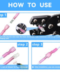 Heat Shrink Spade Connectors Set Beefy Heavy Duty Durable Waterproof Quick Disconnect Crimp Terminals installation steps