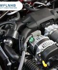 Engine bay showcasing Mercedes-Benz Left And Right Air Intake Hose Replacement For S550 S63 AMG 4.6L 5.5L 2014 2015 2016 2017 Direct Fit