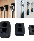 3-Piece Impact Ratchet Wrench Rack System for home garage organization with socket wrenches and heavy-duty tool storage stand