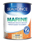 1-gallon container of Marine Penetrating Wood Sealer And Waterproofer With Stain for high moisture areas water based ultra low VOC