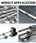 2 Pack SCS20LUU Linear Ball Bearings, 20mm ID, 96mm Length, High Hardness Wear Resistant Steel For Smooth CNC Linear Motion, Precision Guide Rails, Ideal For Machinery And 3D Printers on guide rails